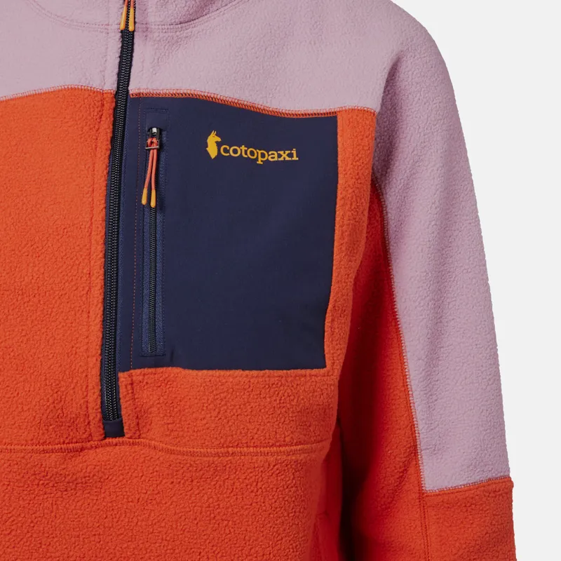 Cotopaxi Womens Dorado Half-Zip Fleece Jacket - Plum-Cayenne-6